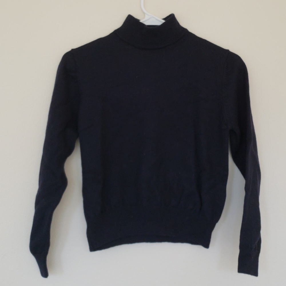 Mock turtle neck sweater